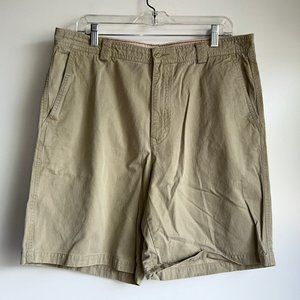 Tommy‎ Bahama Tencel Cotton Blend Khaki Tan Shorts Men's Size 36